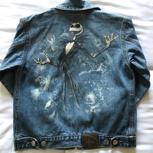 Authentic Disney Jack Skellington Denim 